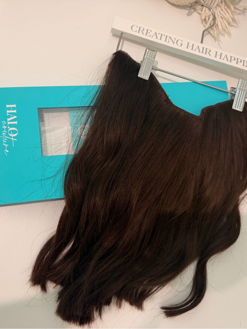 Women's Halo Couture Hair Extension - Dark Brown